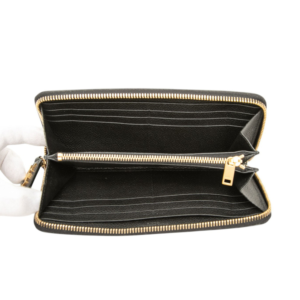 Pre-Loved Saint Laurent Leather Zip Around Long Wallet - Picture 4 of 7